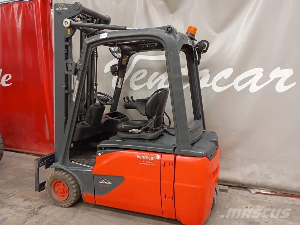 Linde E 16 Akumulátorové vozíky