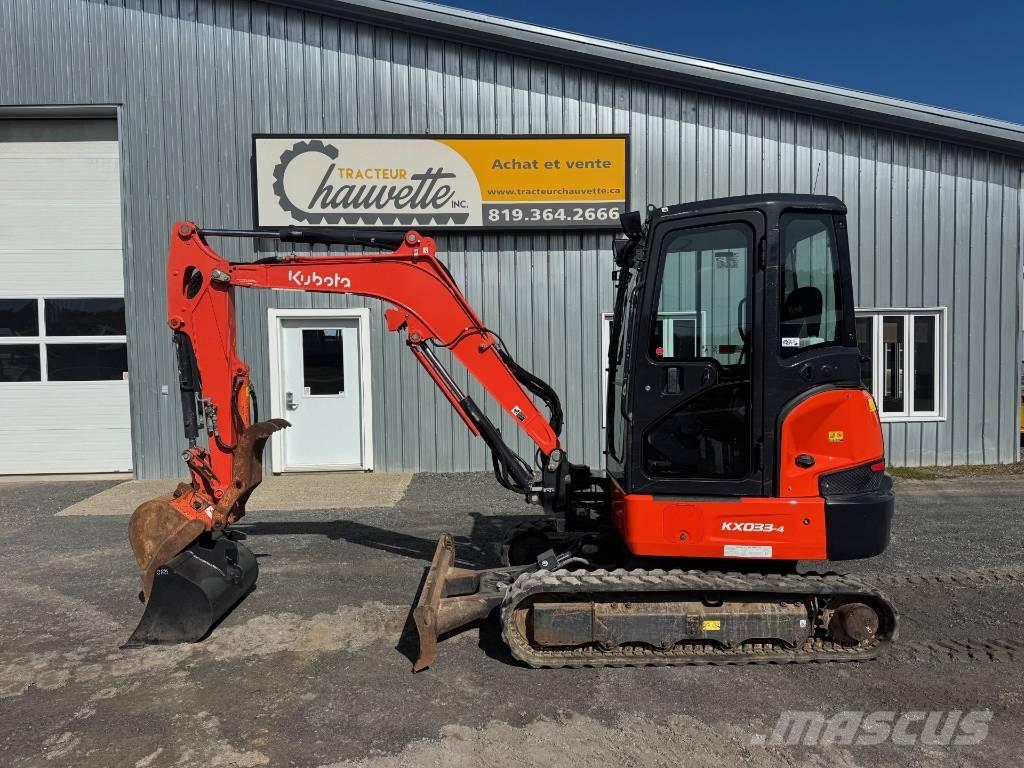 Kubota KX 033-4 Mini rýpadla < 7t