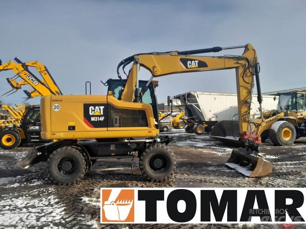 CAT M 314 F Kolová rýpadla