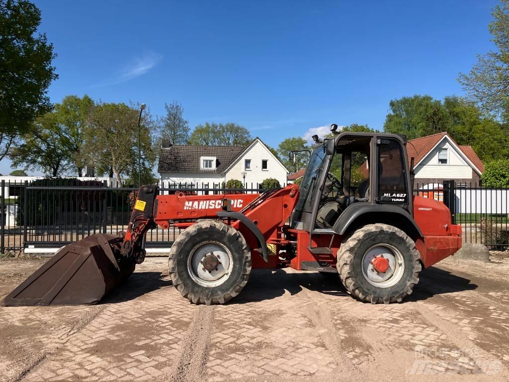 Manitou mla627T Teleskopické kolové nakladače