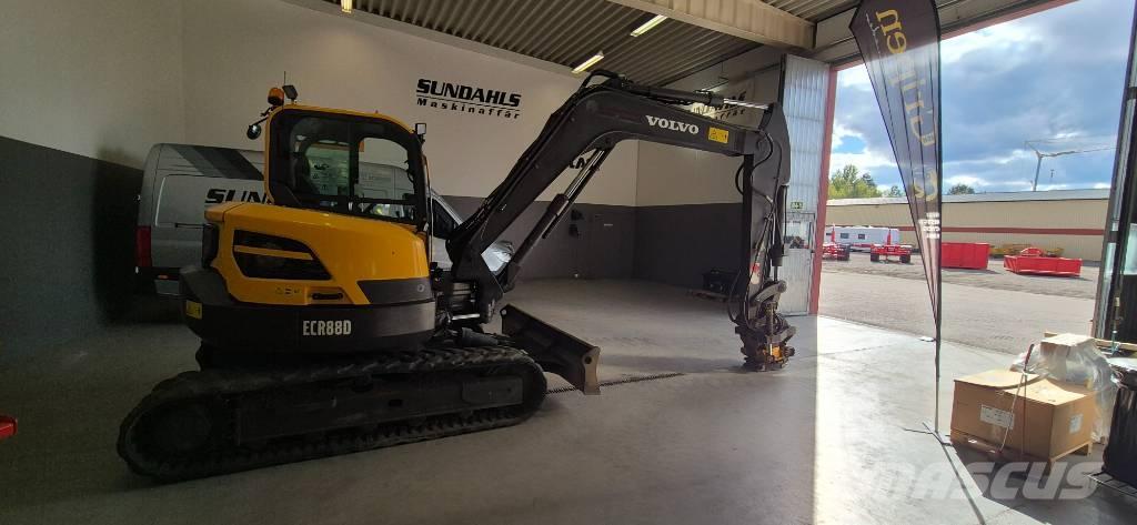 Volvo ECR 88 D Midi rýpadla 7t - 12t