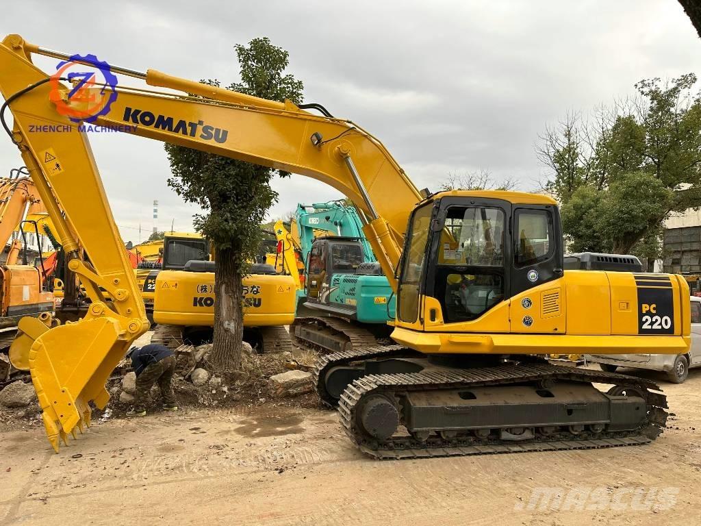 Komatsu PC 220-7 Pásová rýpadla