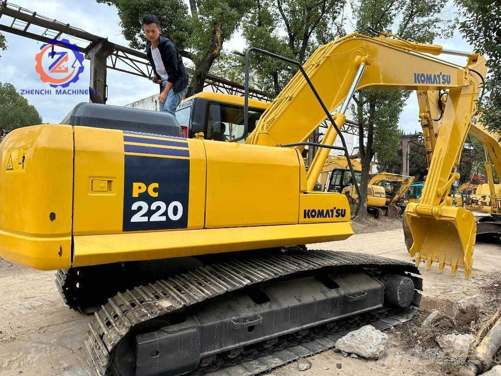 Komatsu PC 220-7 Pásová rýpadla