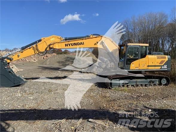 Hyundai HX220L Pásová rýpadla