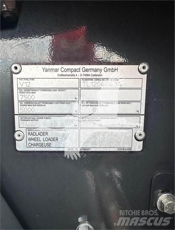 Yanmar V12 Kolové nakladače
