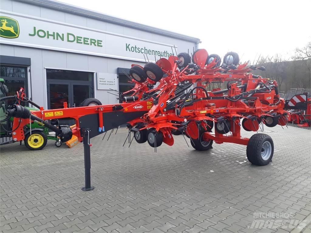 Kuhn GF 17003 T Obraceče a shrabovače sena