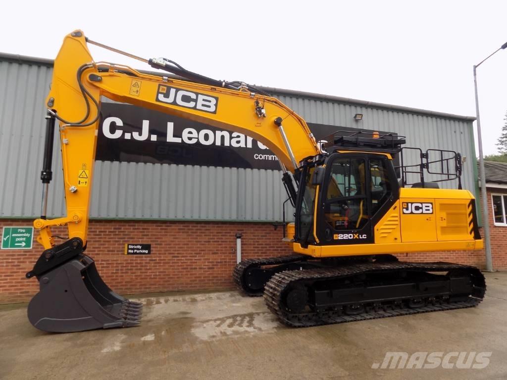 JCB 220X LC Pásová rýpadla