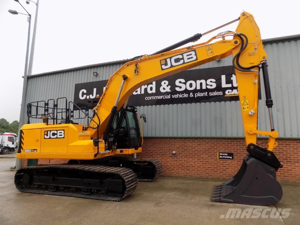 JCB 220X LC Pásová rýpadla