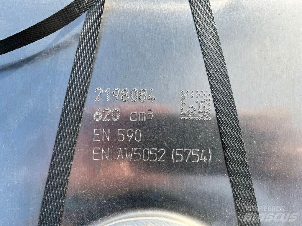 DAF XG Nádrže na palivo a aditiva