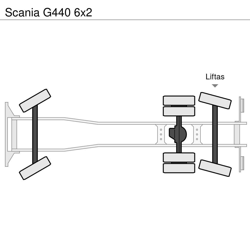 Scania G440 6x2 Ramenové nosiče kontejnerů