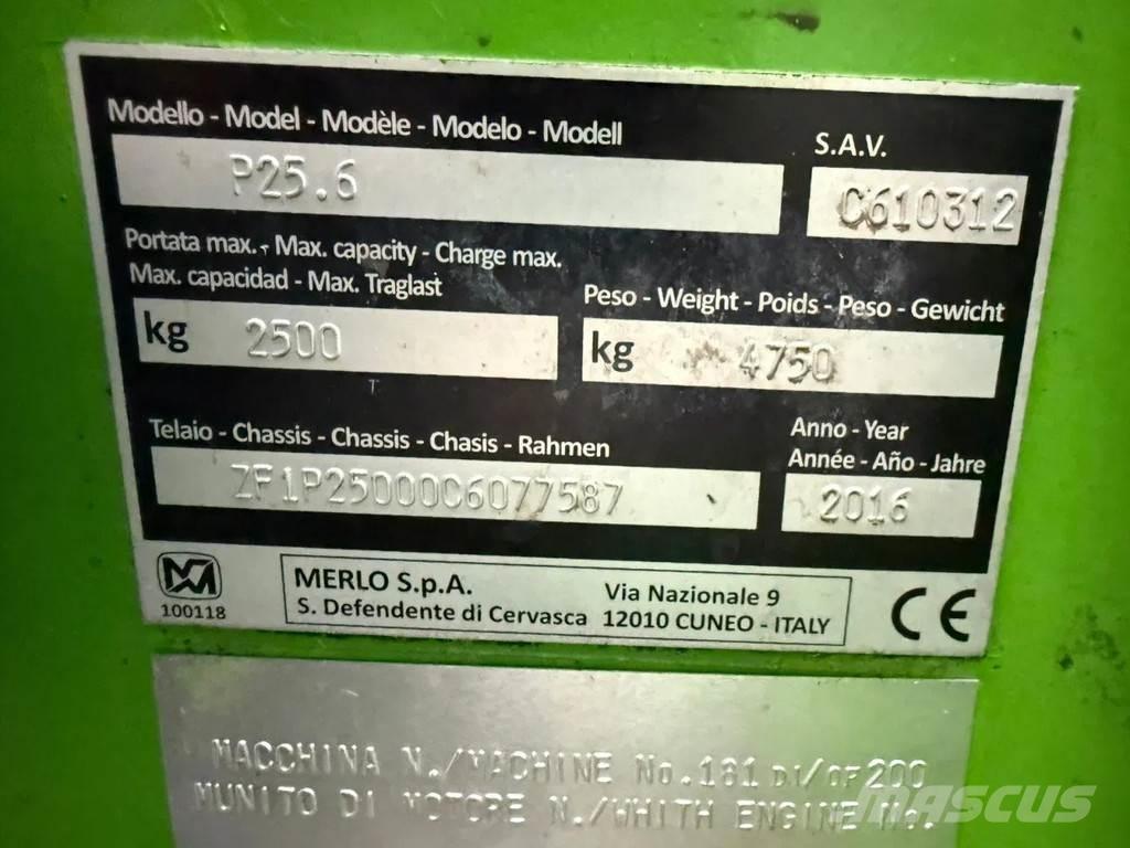 Merlo P25.6 Teleskopické manipulátory
