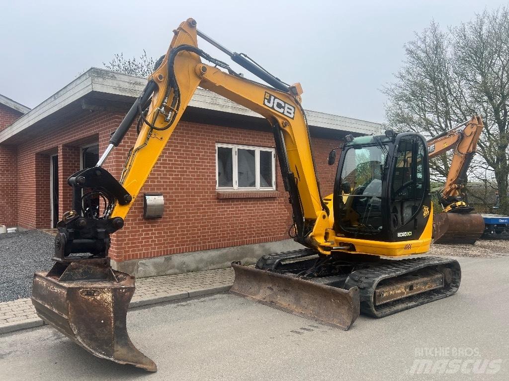 JCB 8085 ECO Midi rýpadla 7t - 12t