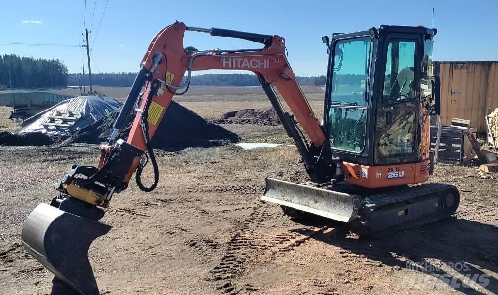 Hitachi Zaxis 26 U Mini rýpadla < 7t