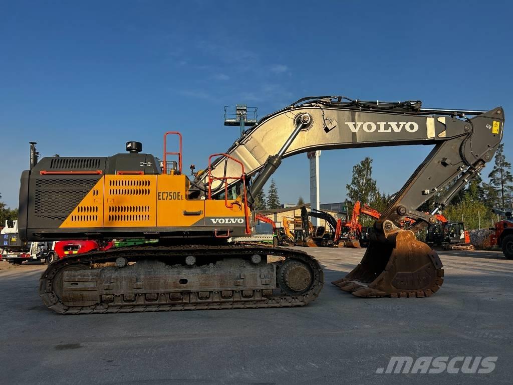 Volvo EC750EL Pásová rýpadla