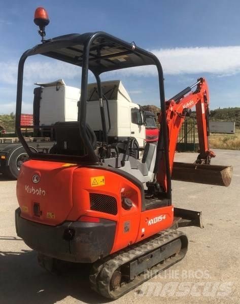 Kubota KX 015-4 Mini rýpadla < 7t