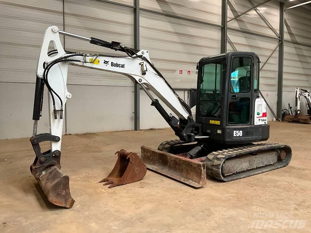 Bobcat E 50 Mini rýpadla < 7t