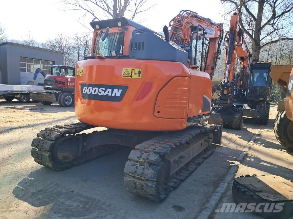 Doosan DX 140 LCR-5 Pásová rýpadla