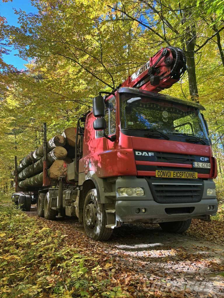 DAF CF 510 Vozy na přepravu kmenů