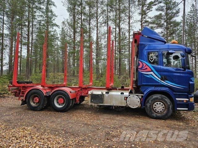 Scania R 730 Vozy na přepravu kmenů