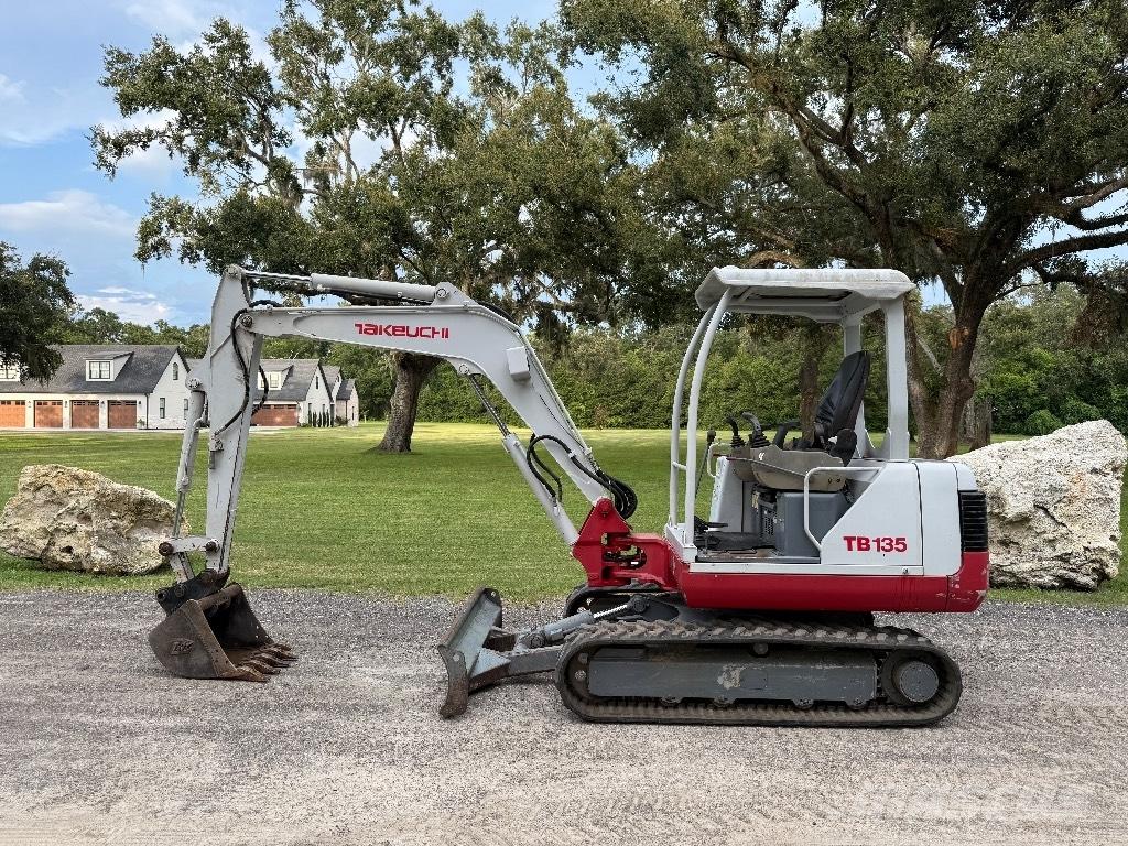 Takeuchi TB 135 Mini rýpadla < 7t