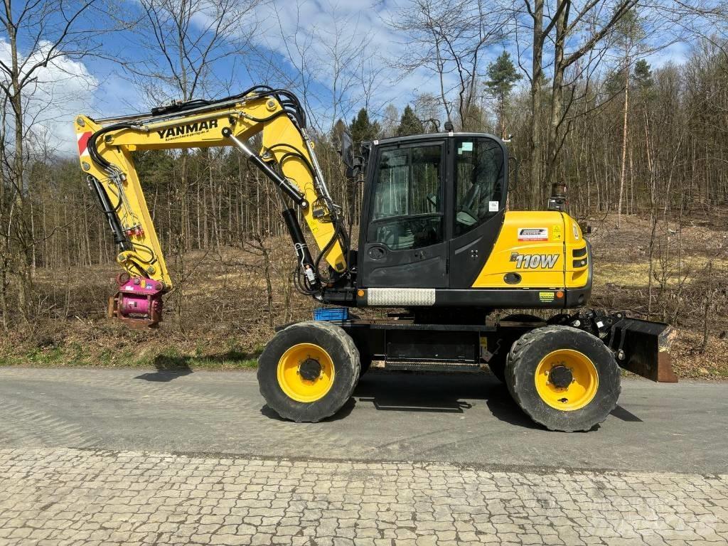 Yanmar B 110 W Kolová rýpadla