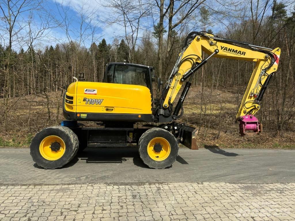 Yanmar B 110 W Kolová rýpadla