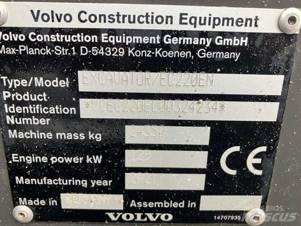 Volvo EC220EN Pásová rýpadla