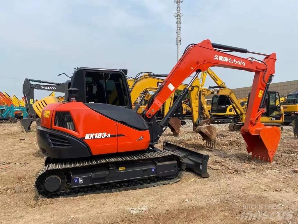 Kubota KX 183-3 Pásová rýpadla