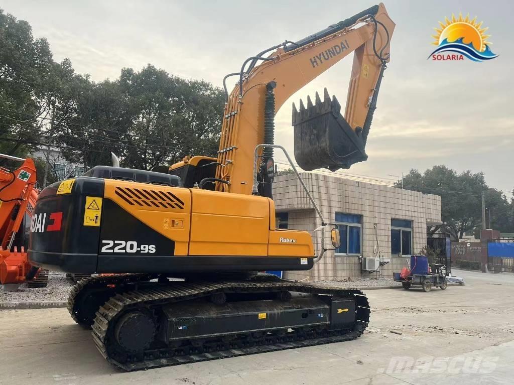 Hyundai R220-9S Kolová rýpadla