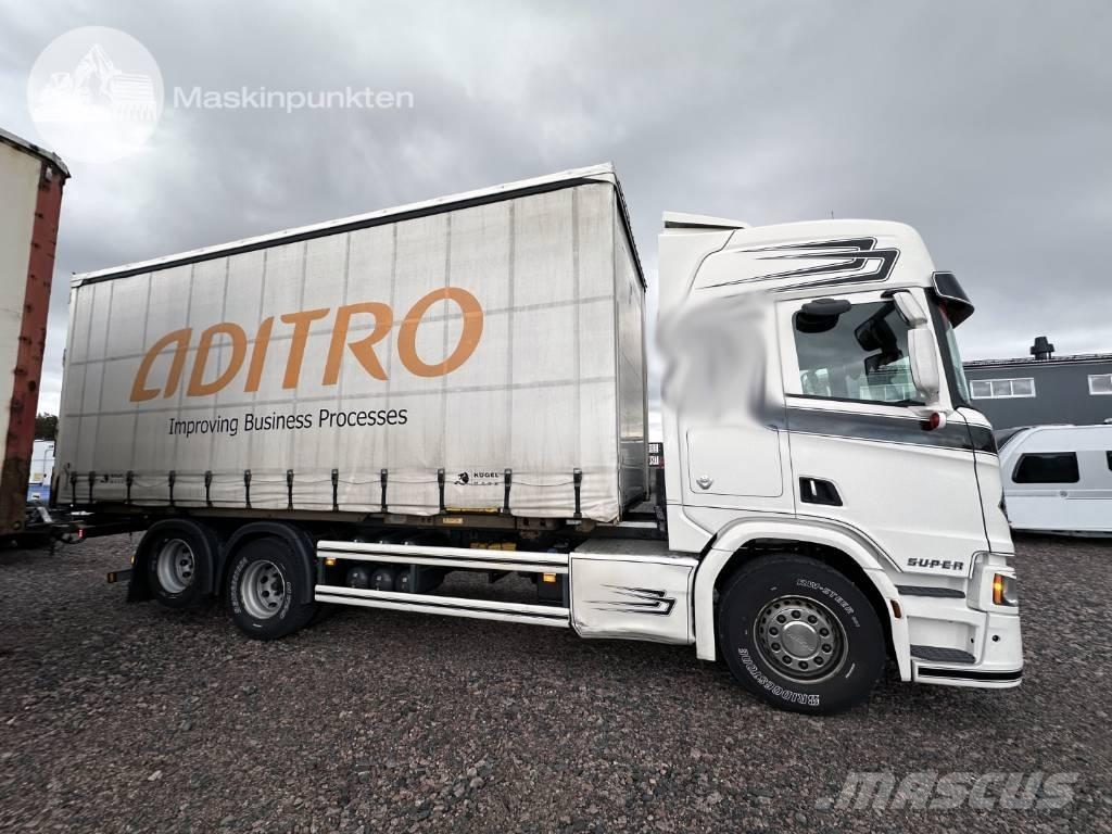 Scania R 580 Kontejnerový rám/Přepravníky kontejnerů