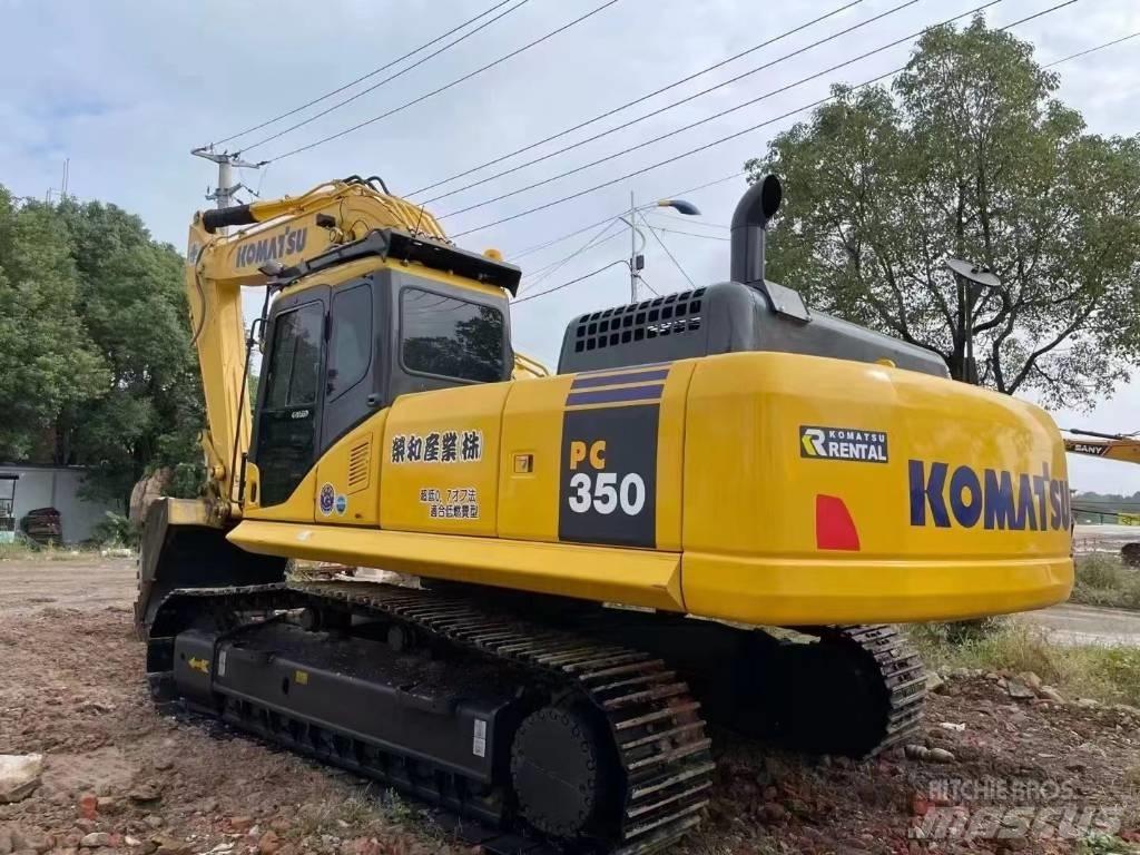 Komatsu PC350 Pásová rýpadla