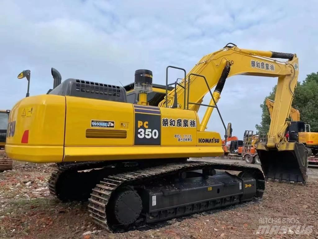 Komatsu PC350 Pásová rýpadla