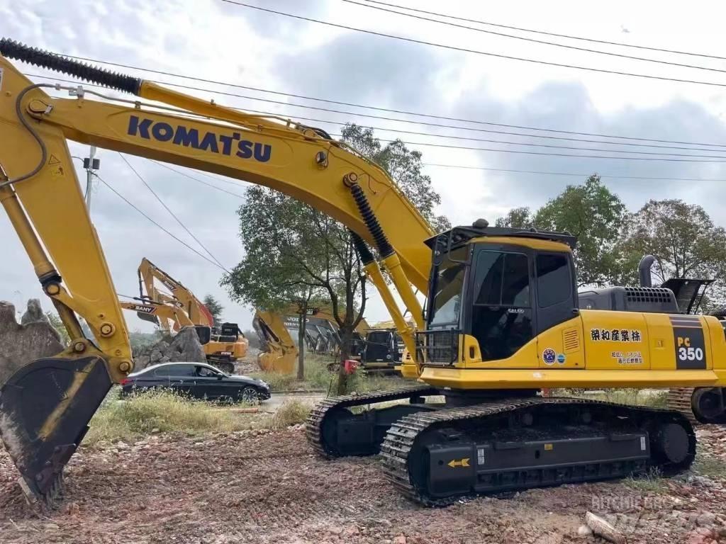 Komatsu PC350 Pásová rýpadla