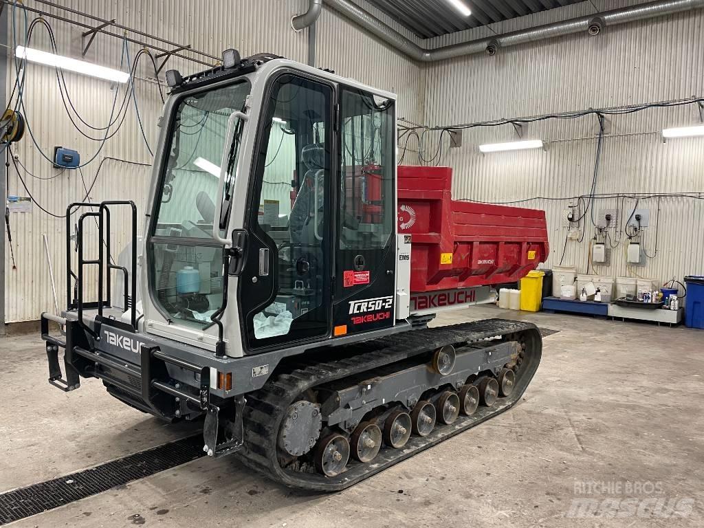 Takeuchi TCR50-2 Pásové dempry