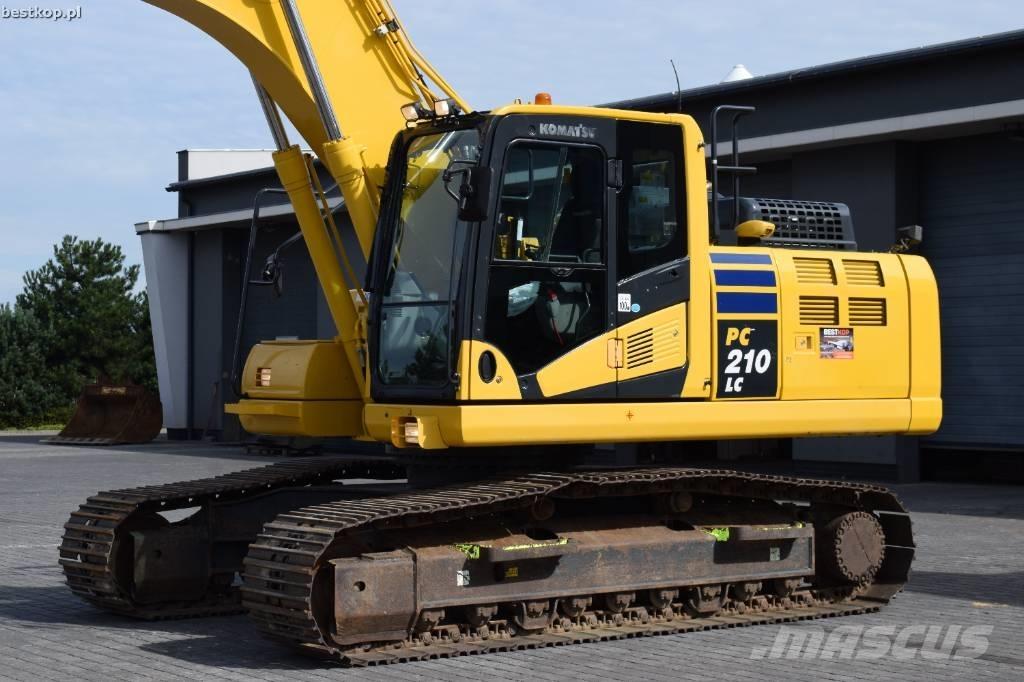 Komatsu PC 210 LC-11 Pásová rýpadla