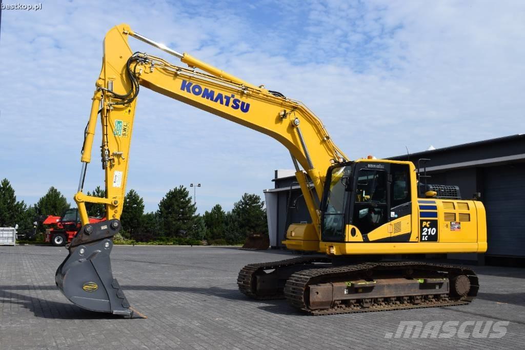 Komatsu PC 210 LC-11 Pásová rýpadla