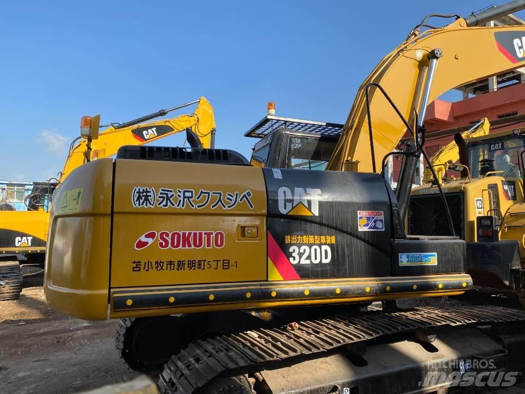 CAT 320 D Pásová rýpadla