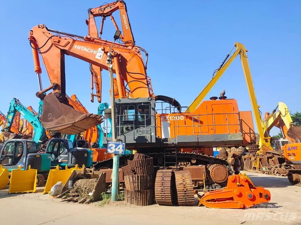 Hitachi EX 1200-6 Pásová rýpadla
