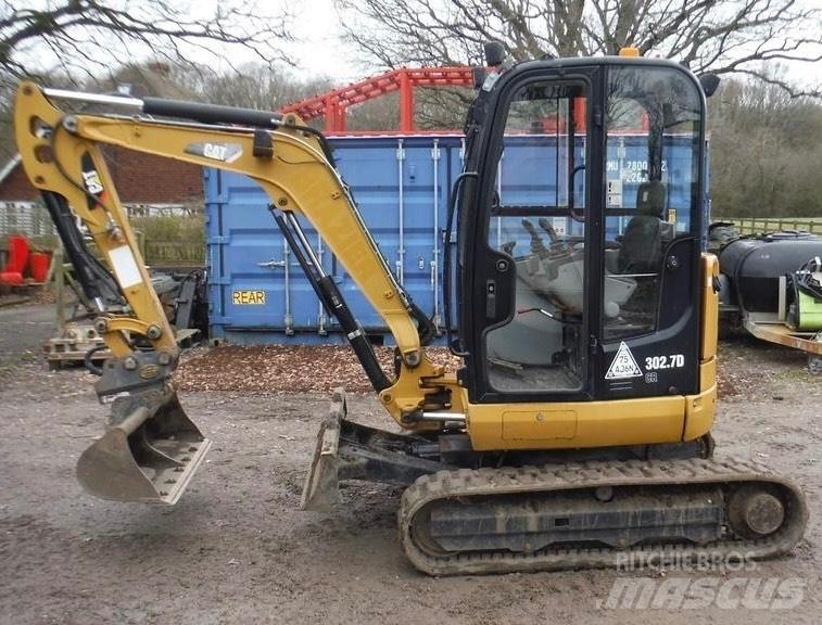 CAT 302.7 D CR Mini rýpadla < 7t
