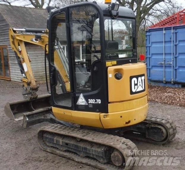 CAT 302.7 D CR Mini rýpadla < 7t