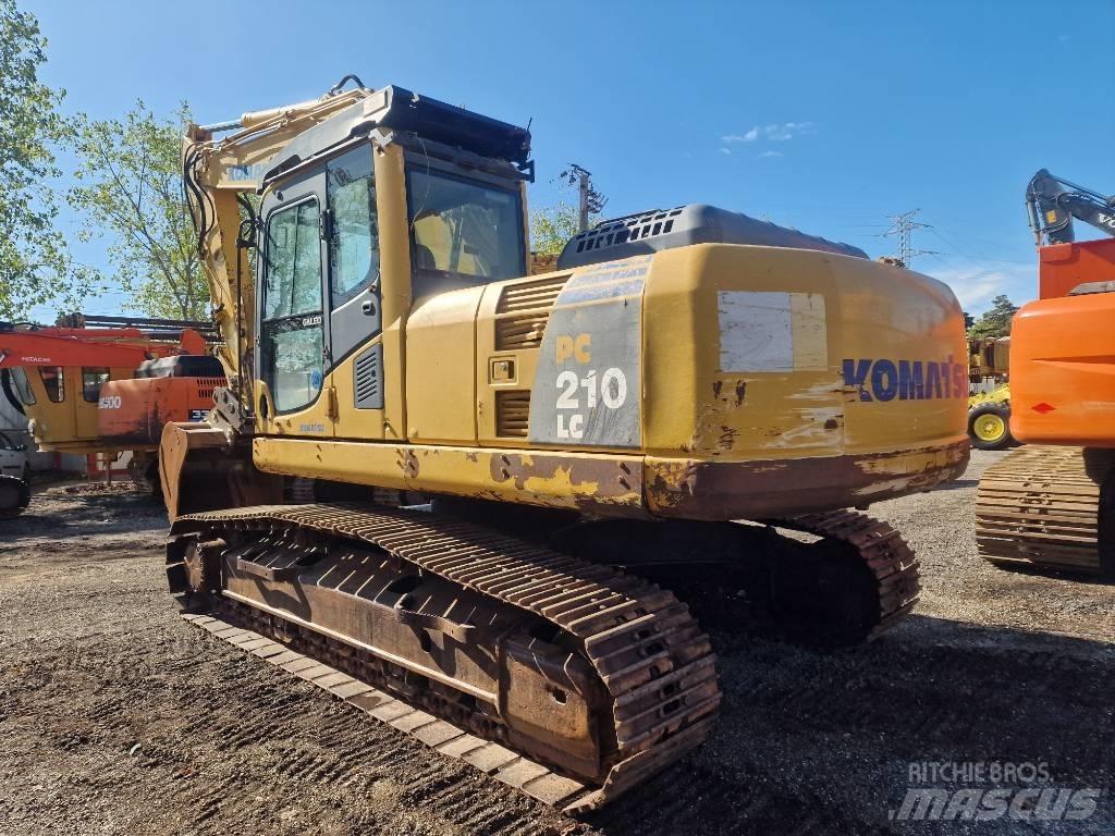 Komatsu PC 210 LC-8 Pásová rýpadla