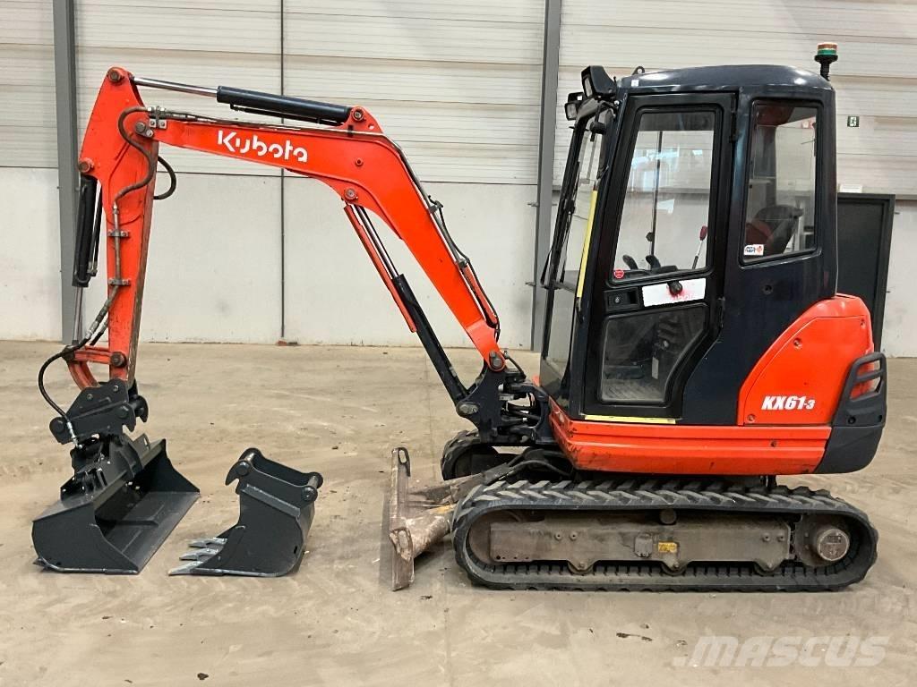 Kubota KX 61-3 Mini rýpadla < 7t