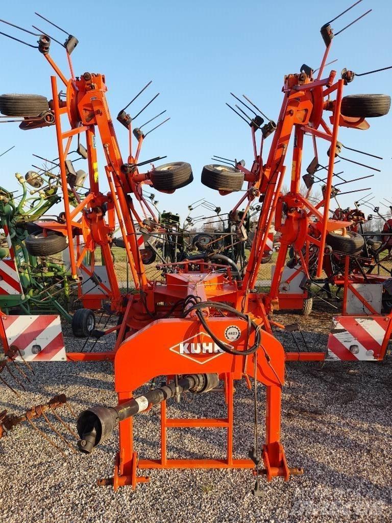 Kuhn GF 8501 T Obraceče a shrabovače sena
