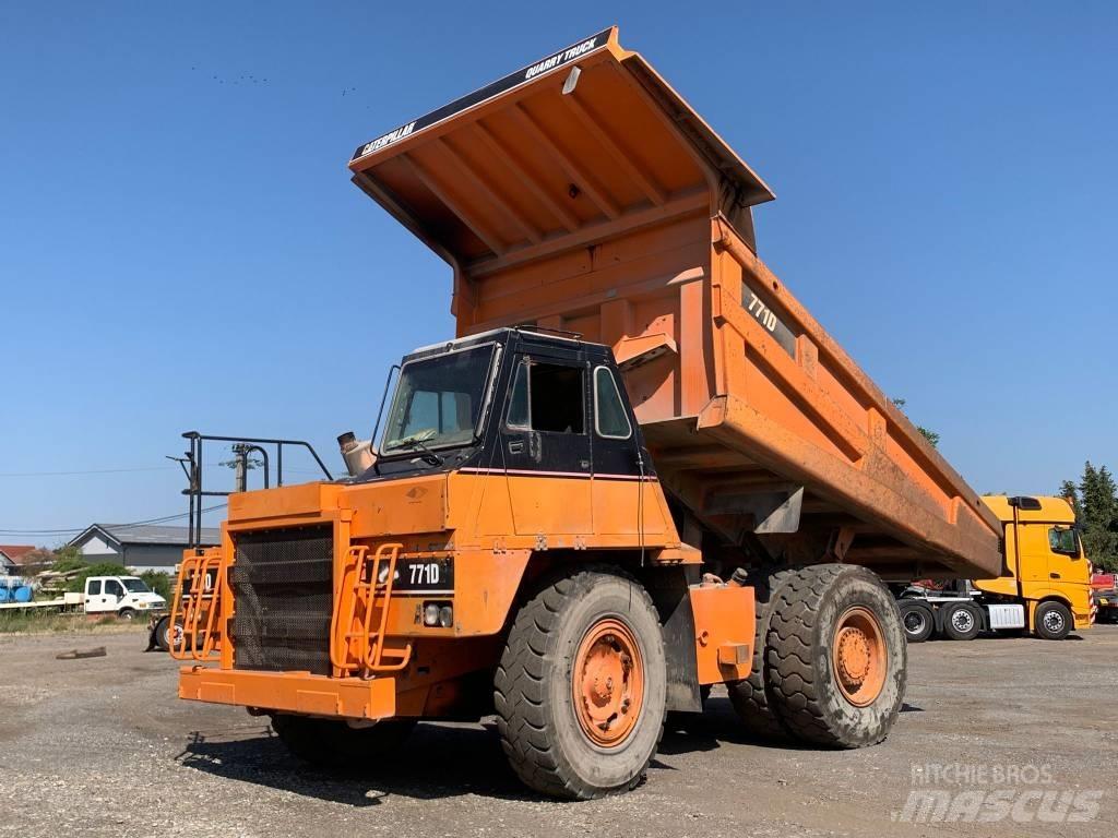 CAT 771 D Pevné dempry