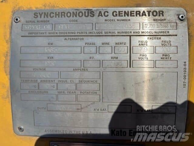 CAT 3512C Naftové generátory