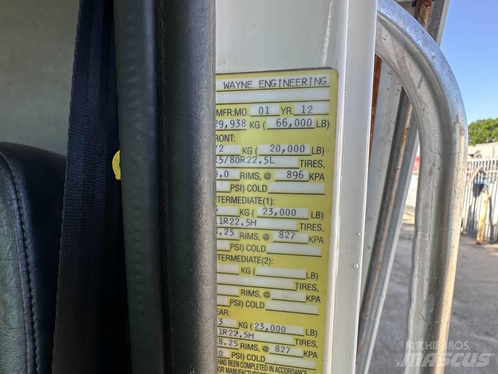 Mack MRU 613 Popelářské vozy