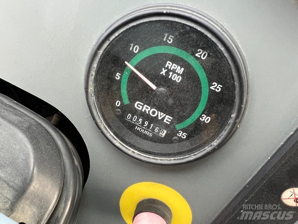 Grove RT540E Jeřáby pro těžký terén