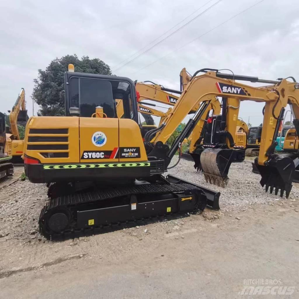 Sany SY 60 C Midi rýpadla 7t - 12t