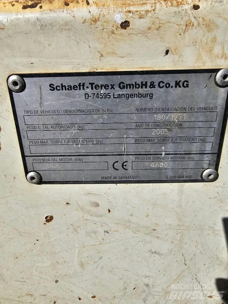 Terex HR 18 Mini rýpadla < 7t