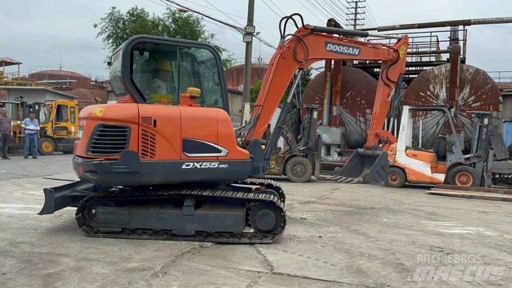 Doosan DX 55 Mini rýpadla < 7t